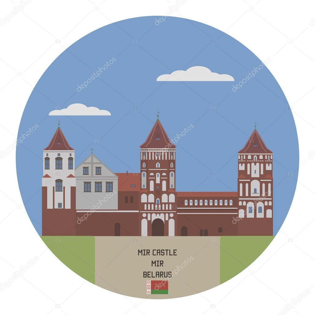 Mir castle. Belarus famous place