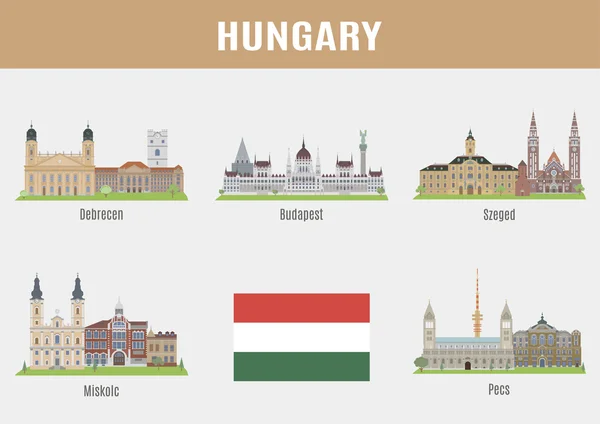 Macaristan — Stok Vektör