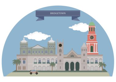 Bridgetown, Barbados. Ünlü yerler