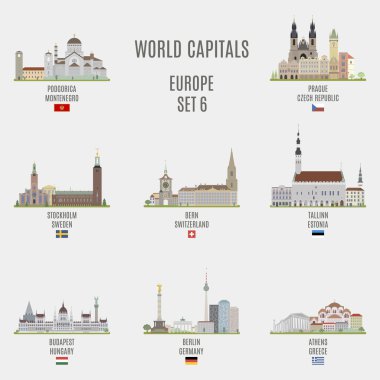 Dünya başkentleri. Ünlü yerler