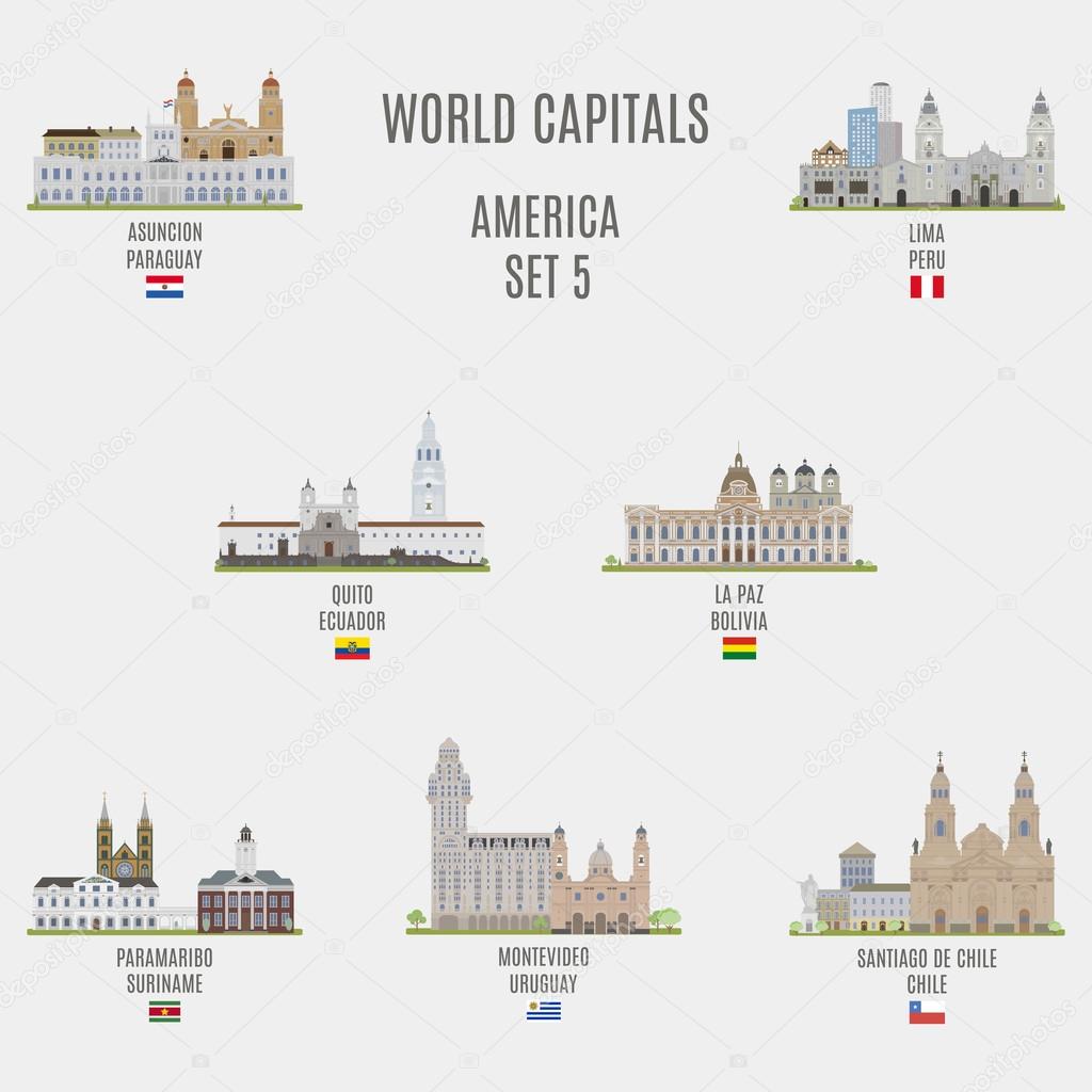 World capitals.Famous Places