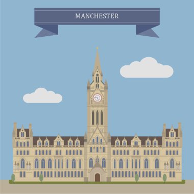 Manchester, İngiltere'de şehir