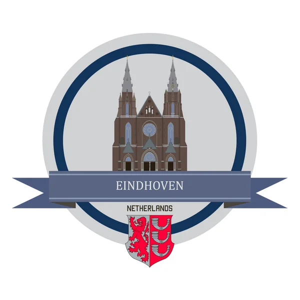 Eindhoven-vaandel — Stockvector