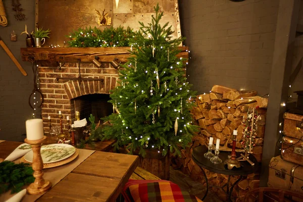 Home Vánoční dekorace Royalty Free Stock Obrázky