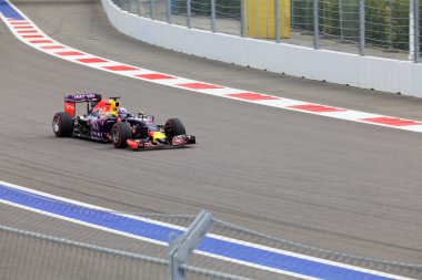 Daniel Ricciardo. Red Bull Racing. Formula 1. Sochi Rusya