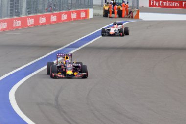 Daniel Ricciardo. Red Bull Racing. Formula 1. Sochi Rusya