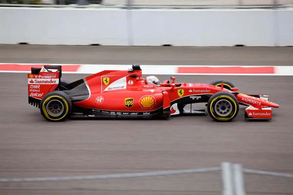 Sebastian Vettel de Scuderia Ferrari. Formule 1. Sotchi Russie — Photo