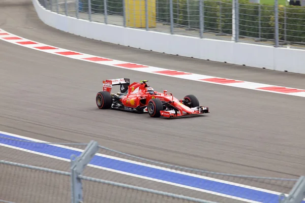 Kimi Raikkonen de Scuderia Ferrari. Formule 1. Sotchi Russie — Photo