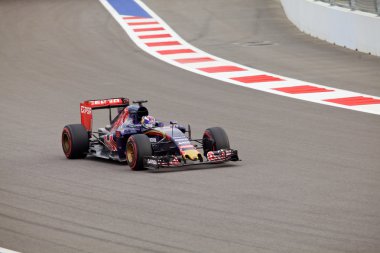 Max Verstappen of Scuderia Toro Rosso. Formula One. Sochi Russia