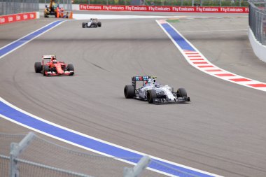 Valtteri Bottas of Williams Martini Racing. Formula One. Sochi Russia