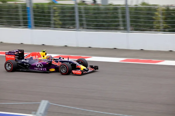 Daniil Kvyat da Red Bull Racing. Fórmula Um. Sochi Rússia — Fotografia de Stock