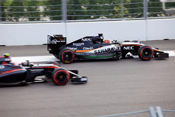 Nico Hulkenberg de Sahara Force India. Formule 1. Sotchi Russie — Photo