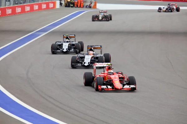 Nico Hulkenberg of Sahara Force India. Formula One. Sochi Russia — Stock Photo, Image