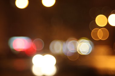 soyut gece ışıkları