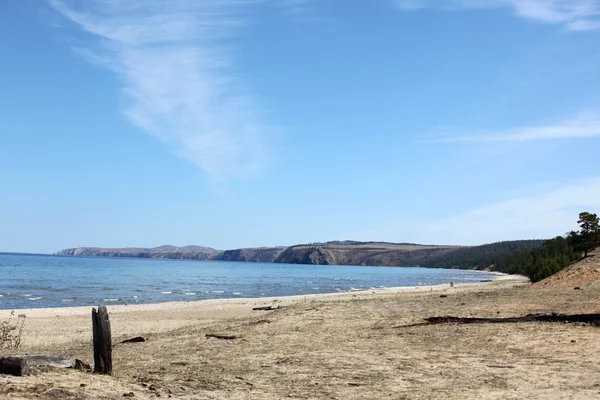 The coast at Lake Baikal, Olkhon island, , Russia — Stock Photo, Image