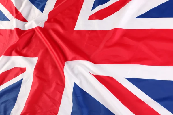 UK, British flag, Union Jack — Stock Photo, Image