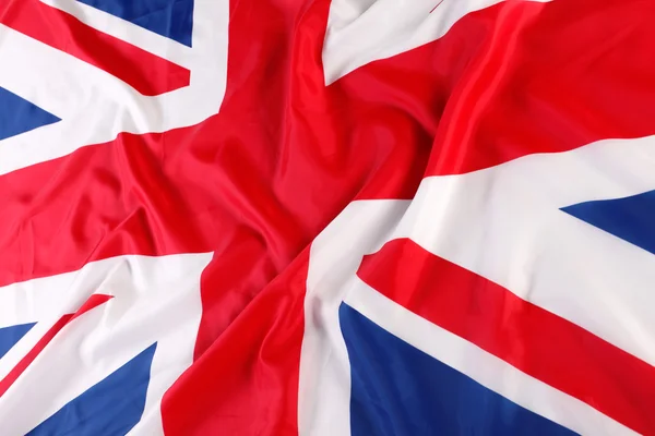 UK, British flag, Union Jack — Stock Photo, Image