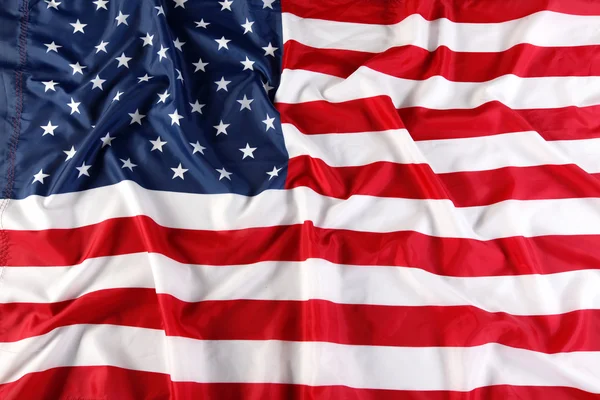 Close up of American flag — Stock Photo, Image