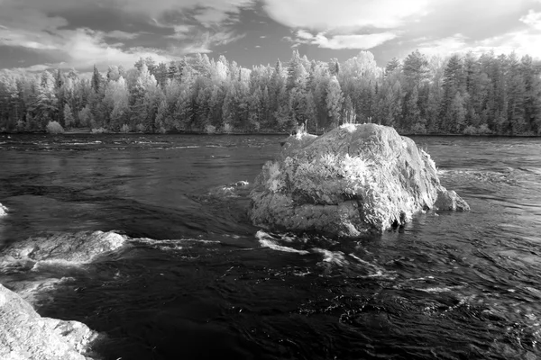 Altáj, Oroszország Katun-folyó. — Stock Fotó