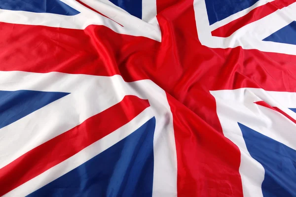 UK, British flag, Union Jack — Stock Photo, Image