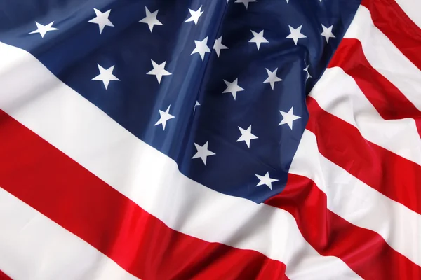 Close up of American flag — Stock Photo, Image