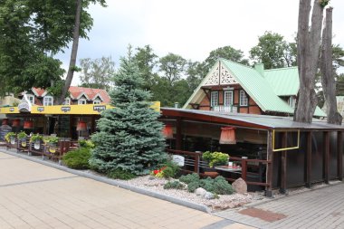 bir kafede, palanga, Litvanya