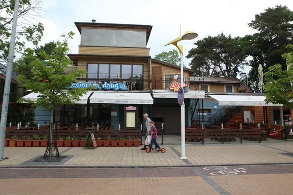 Café à Palanga, Lituanie — Photo