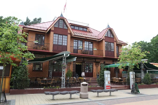 Café en Palanga, Lituania — Foto de Stock