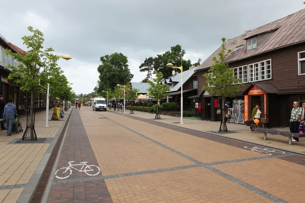 Paseo central en Palanga —  Fotos de Stock