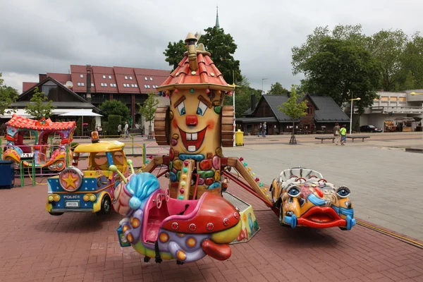 Amusement park in Palanga, Lithuania — Stock Photo, Image