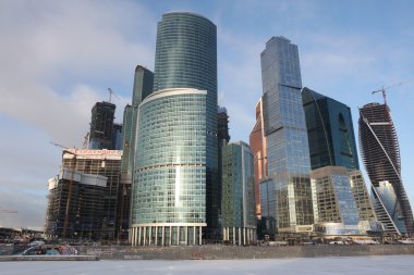 Güzel Moskova Gökdelenler