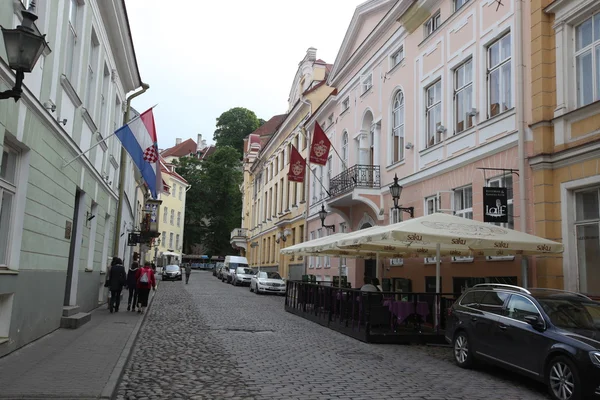 Calle Vieja de Tallin —  Fotos de Stock