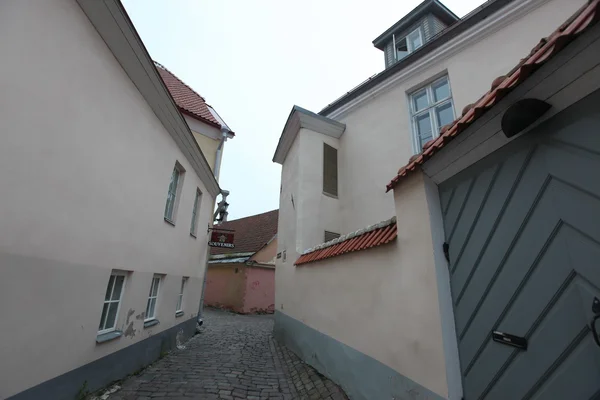 Rua velha de Tallinn — Fotografia de Stock