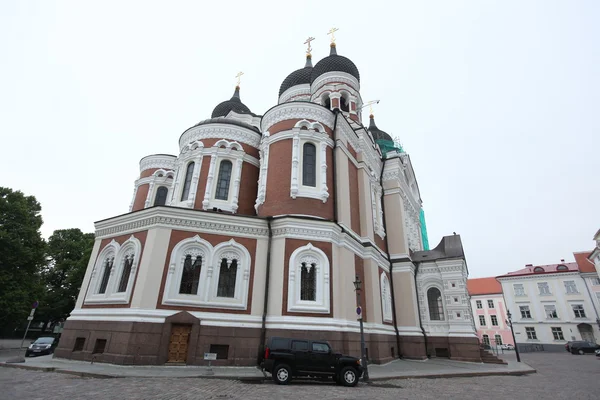 Tallinn eski sokak — Stok fotoğraf