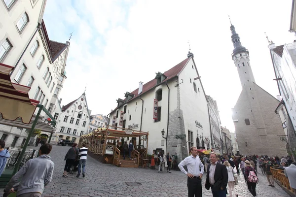 Vecchia via di Tallinn — Foto Stock