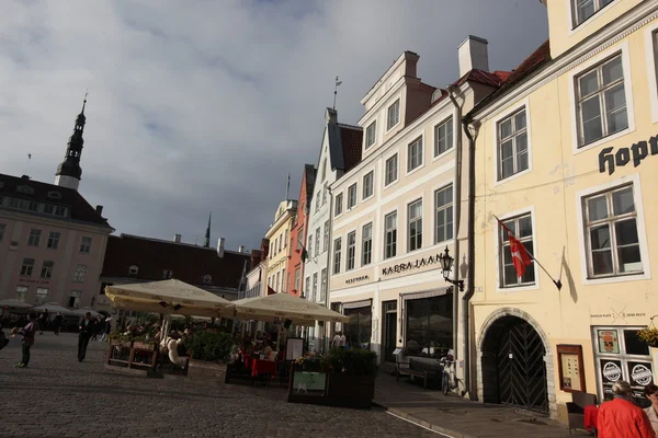 Vecchia via di Tallinn — Foto Stock