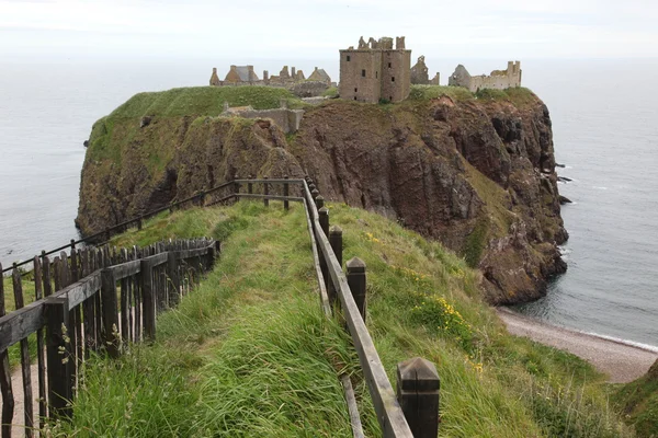 Dunnottar vára — Stock Fotó