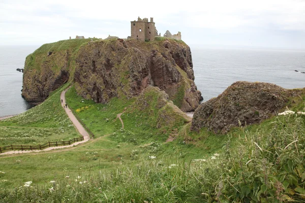 Dunnottar vára — Stock Fotó