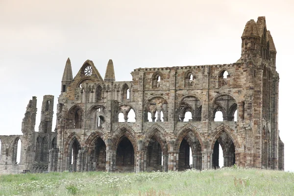 Whitby Abbey castle Stock Photo