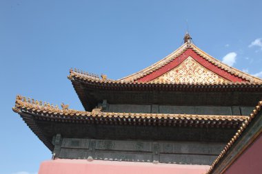 dak standbeeld in de verboden stad