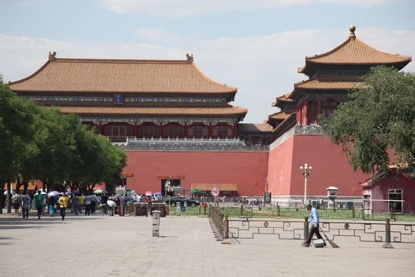 Запретный город в Пекине, Китай — стоковое фото