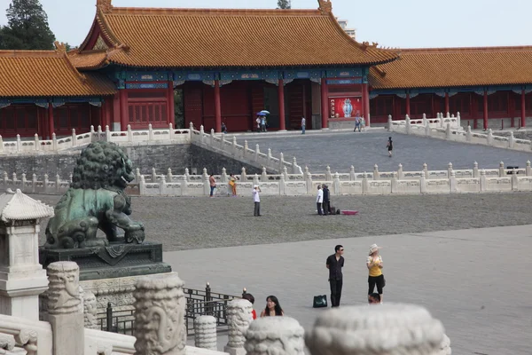 Verboden stad, beijing, porselein — Stockfoto