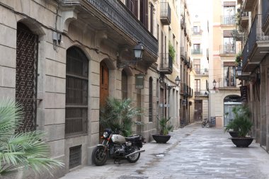 barcelona sokaklarına