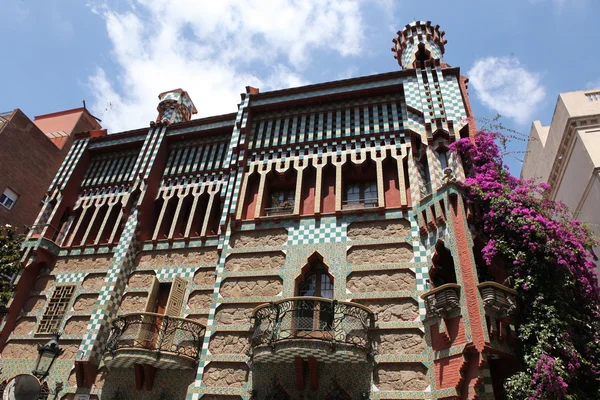 Beroemde casa vicens — Stockfoto