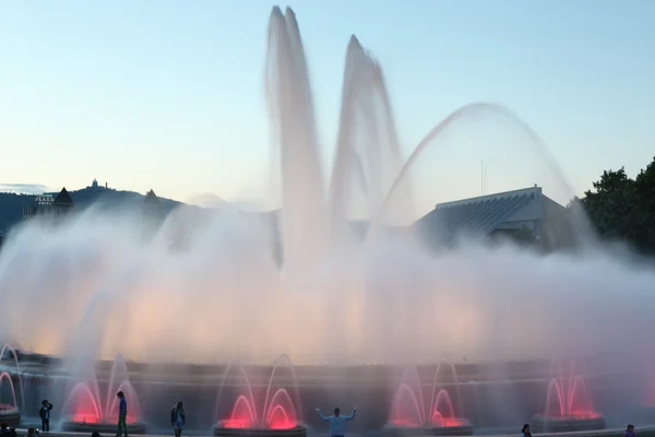 Чарівний фонтан, Барселона — стокове фото