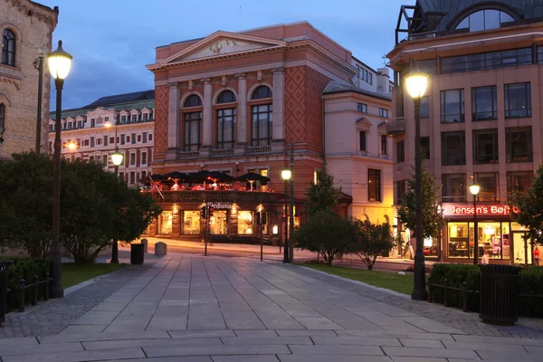 Historische gebouwen in Oslo — Stockfoto