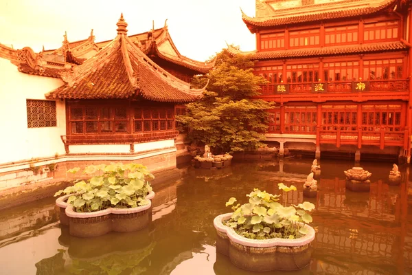Юйюань сад в Шанхае — стоковое фото