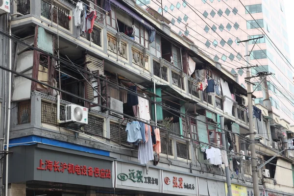 Gebouw in shanghai, china — Stockfoto