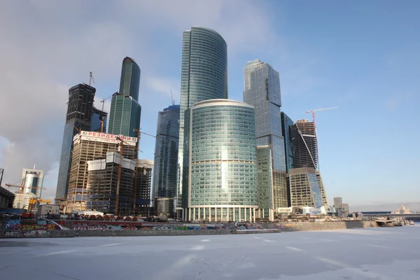 Gratte-ciel Centre d'affaires de la ville, Moscou — Photo