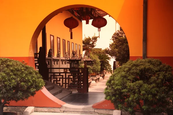 Jadebuddha-templet i Shanghai — Stockfoto